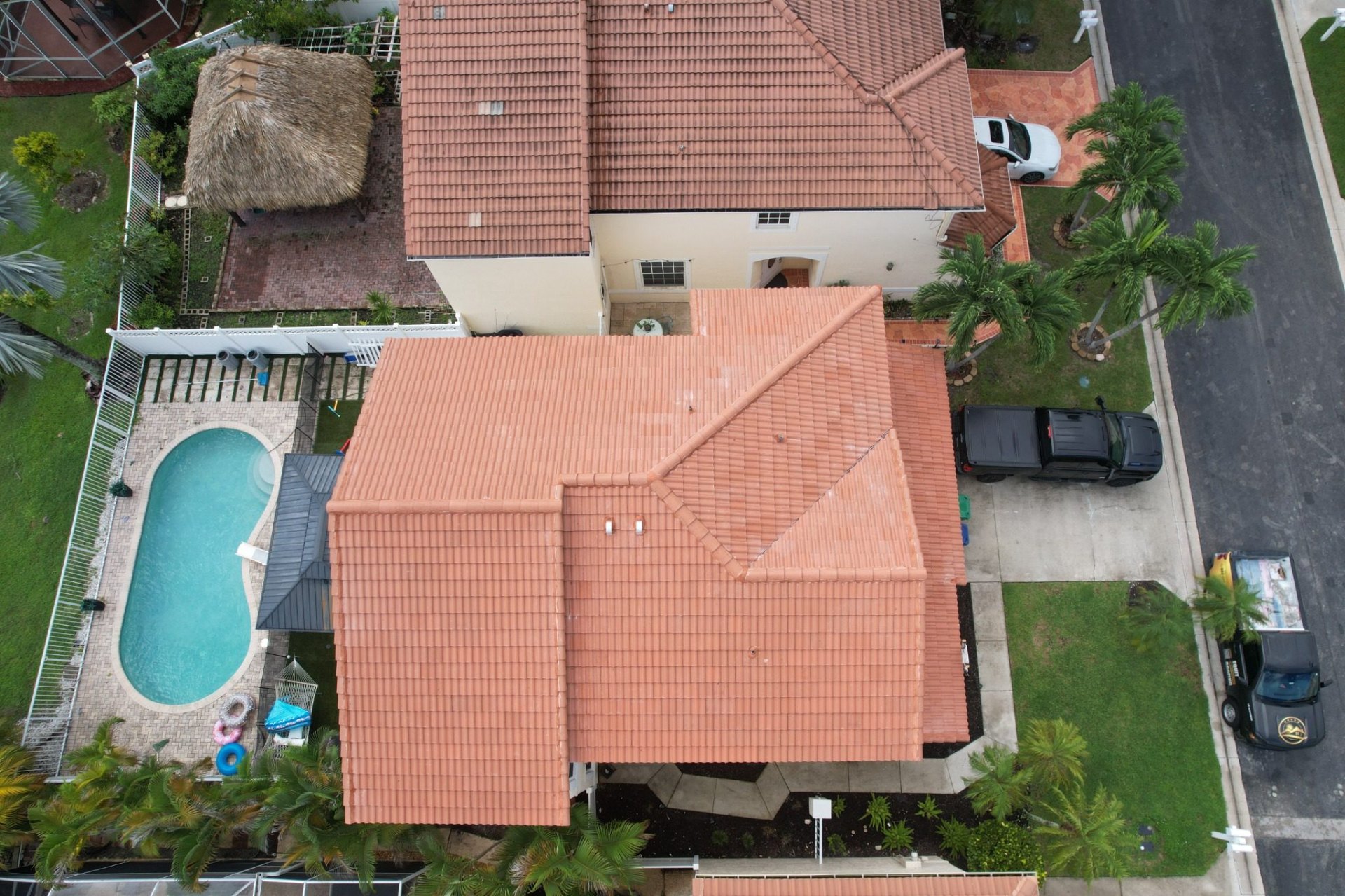 After — Premium clay tile re-roof