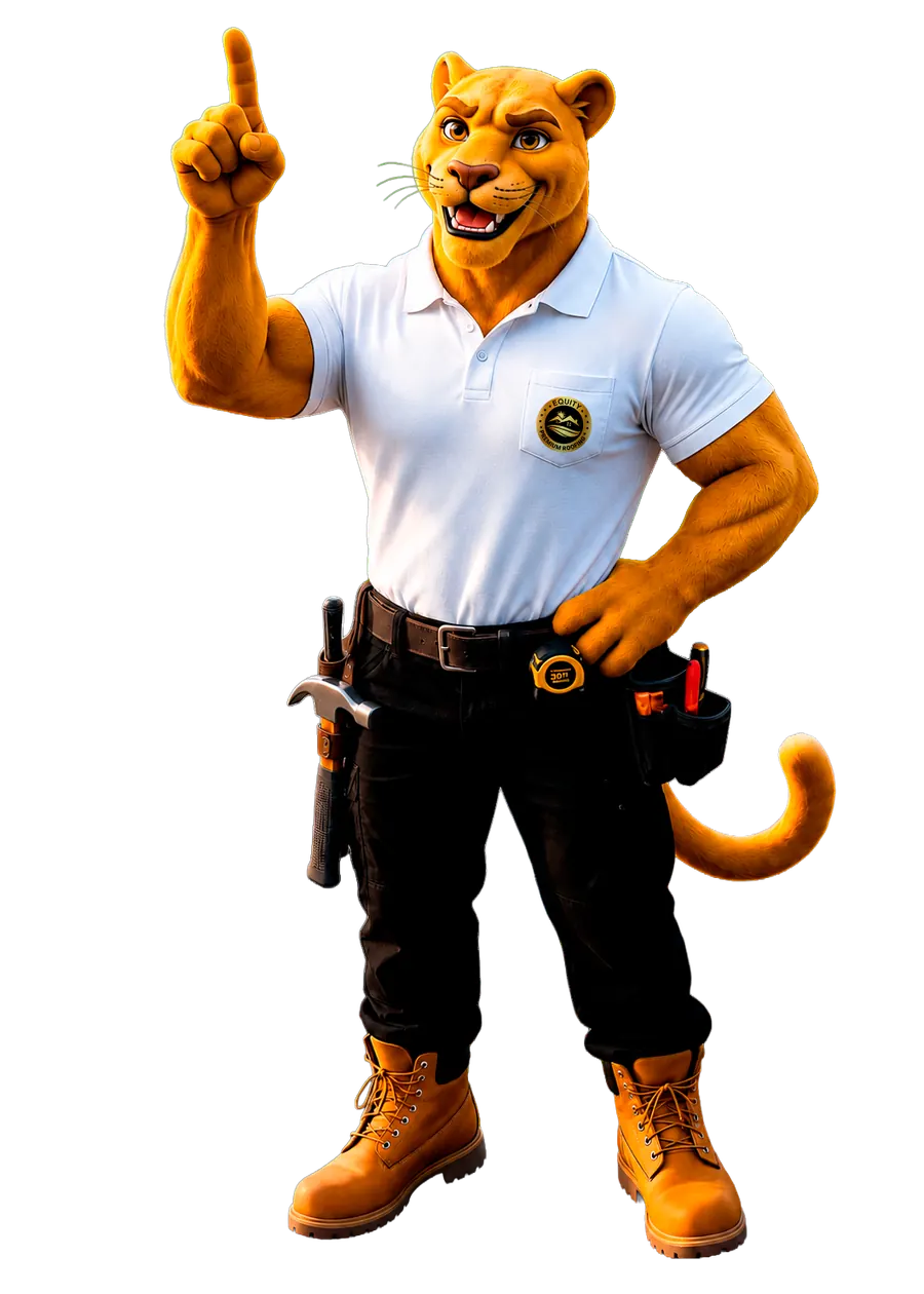 Rufo, Equity Premium Roofing mascot