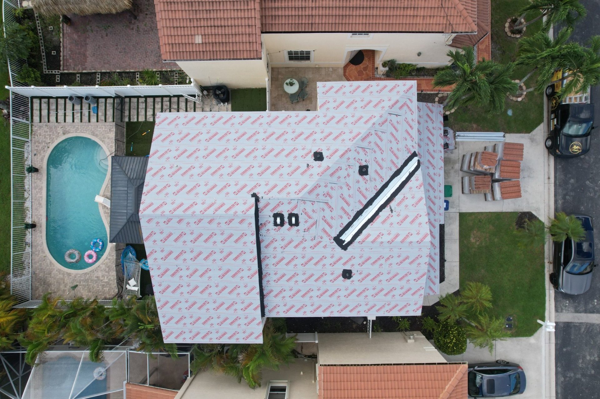 Before — Premium clay tile re-roof