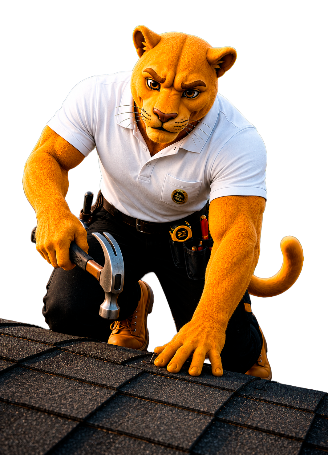 Rufo, Equity Premium Roofing mascot